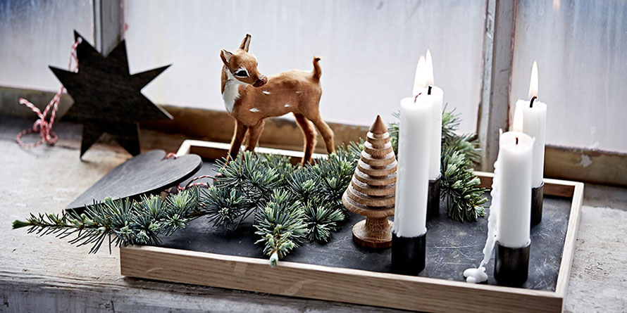 Kerzenschein und Pl�tzchenduft im Advent